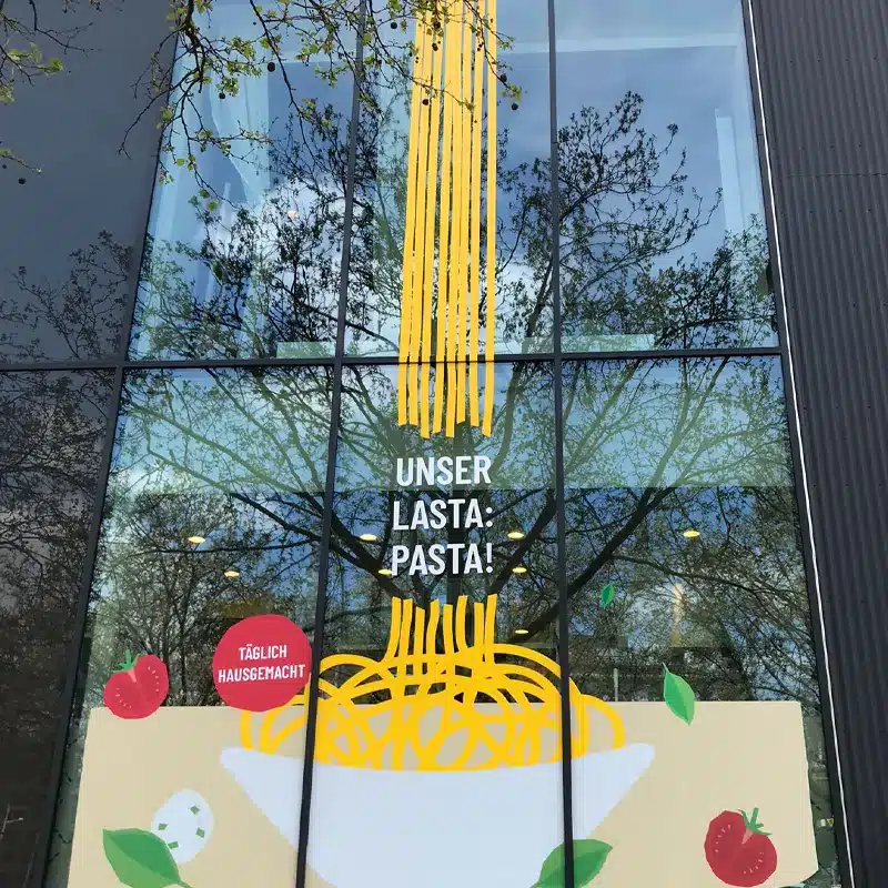 Folierung Unser Lasta Pasta